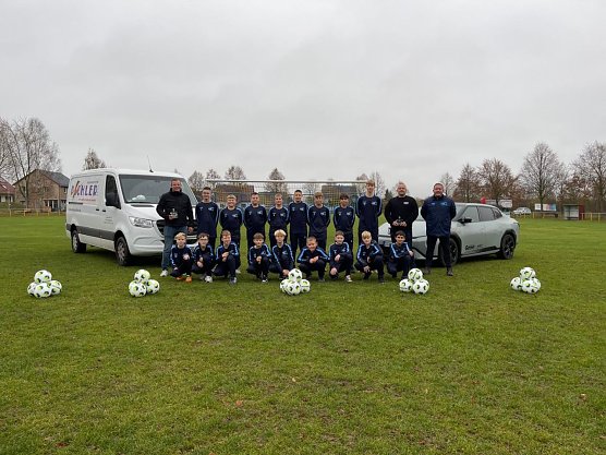 Überraschung für die C-Junioren der SpG Görsbach/Auleben (Foto: Dominik Wiederhold) Überraschung für die C-Junioren der SpG Görsbach/Auleben (Foto: Dominik Wiederhold)