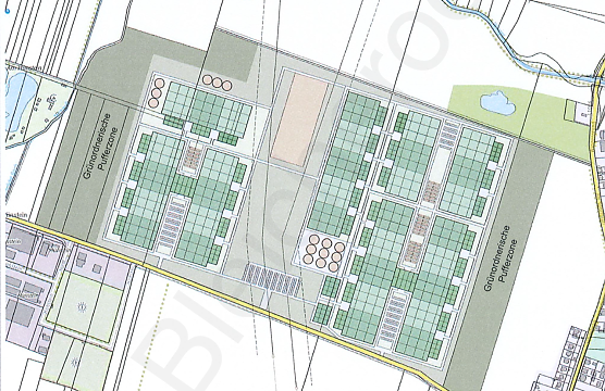 Anlageplan aus der Beschlussvorlage des Gemeinderates (Foto: Landgemeinde Bleicherode) Anlageplan aus der Beschlussvorlage des Gemeinderates (Foto: Landgemeinde Bleicherode)