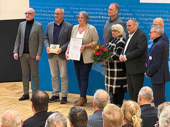 Auszeichnung f&uuml;r den Drachenland Verein Rodishain (Foto: J&auml;ger/Brink)