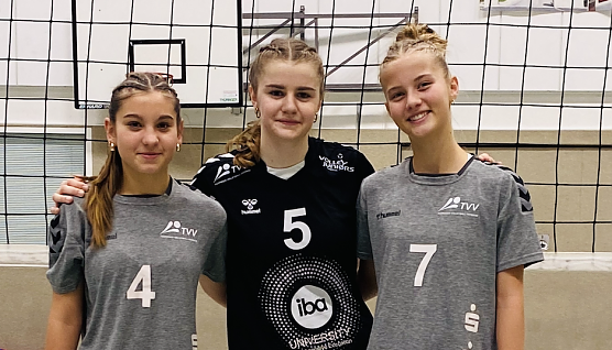 Lucie Rieger, Magdalena Buchwald und Ida Loup (Foto: SVC) Lucie Rieger, Magdalena Buchwald und Ida Loup (Foto: SVC)