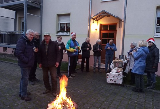 Zusammenhalt mit Tradition an der Bleiche (Foto: Kurt Frank)