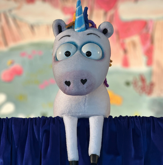 Das "Neinhorn" kommt als Puppenspiel nach Bleicherode (Foto: Wolfhager Figurentheater)