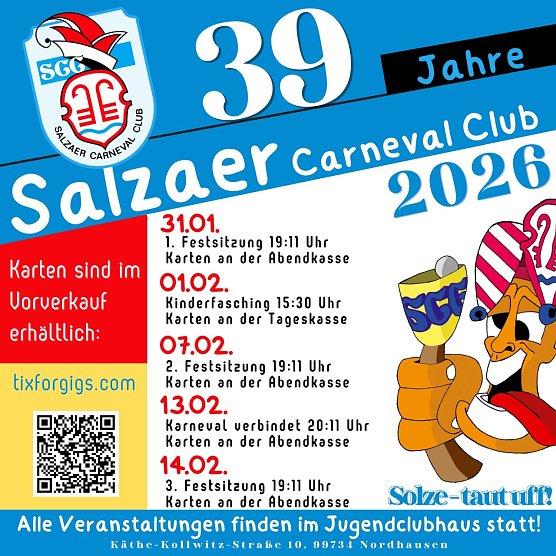 Veranstaltungen des SSC f&uuml;r 2026 (Foto: SCC, Josefin K&uuml;hn)