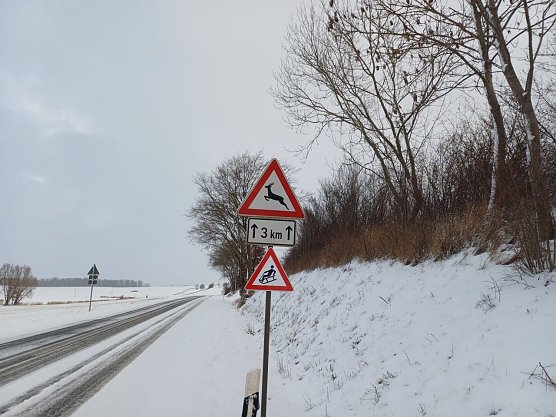 Wer hat das Rodel-Schild gestohlen? (Foto: Eva-Maria Ostwald) Wer hat das Rodel-Schild gestohlen? (Foto: Eva-Maria Ostwald)