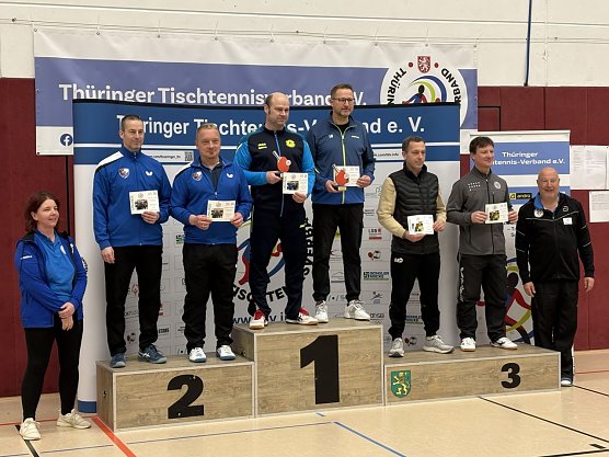 Die Tischtennisspieler des TTV Hydro Nordhausen holten bei den Landesmeisterschaften viele Titel. (Foto: Julia Henning)