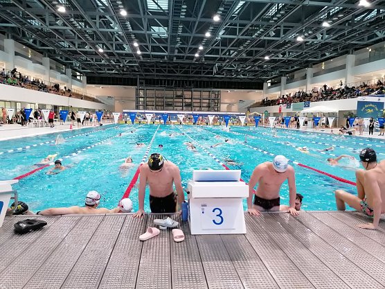 Wettkampf in internationalen Gew&auml;ssern: beim 27. Berolina-Cup war auch der Nordh&auml;user Schwimmverein vertreten (Foto: SVN 90)