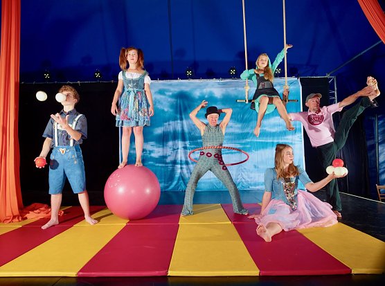 Die jungen Zirkusk&uuml;nstler vom Zappelini suchen neue Talente (Foto: Studio 44)