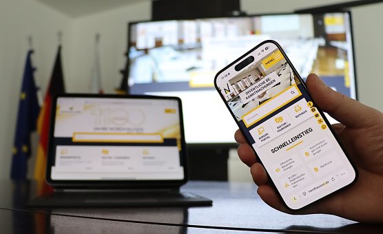 Die Stadt Nordhausen hat seit heute eine neue Website. (Foto: Lutz Fischer)