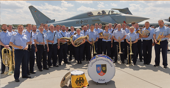 Das Musikkorps der Luftwaffe kommt demn&auml;chst nach Neustadt (Foto: Tourismus-Information Neustadt)
