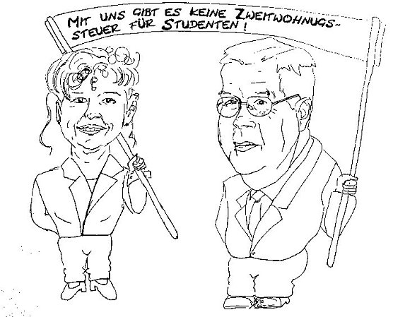 Karikatur (Foto: H. Buntfu&szlig;)