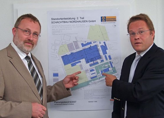 Stäter l.), Peters (r.) (Foto: nnz) Stäter l.), Peters (r.) (Foto: nnz)