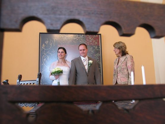 Trauzimmer im Standesamt Nordhausen (Foto: Patrick Grabe) Trauzimmer im Standesamt Nordhausen (Foto: Patrick Grabe)