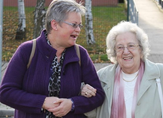 Betreut (Foto: J. Piper)