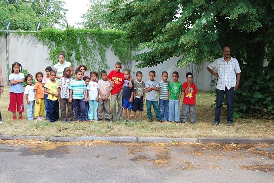 Zu Gast bei der Polizei (Foto: T. Soszynski)