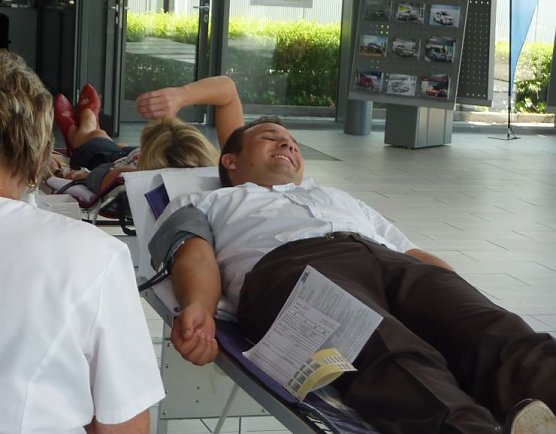 Blut vom Chef (Foto: AHP)