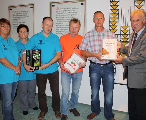 &Uuml;bergabe (Foto: privat)