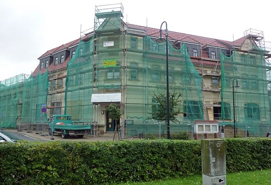 Sanierung geht weiter (Foto: E. Kagelmacher)