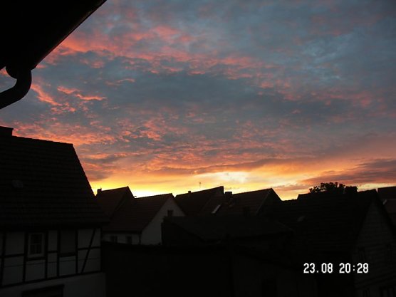 Farbe am Himmel (Foto: privat) Farbe am Himmel (Foto: privat)