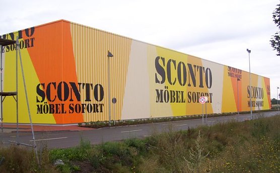 M&ouml;belmarkt in Magdeburg (Foto: HABAU Heringen)