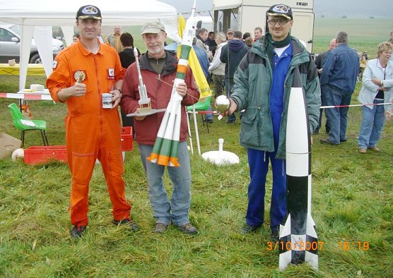 Raketen über Bleicherode (Foto: SVB) Raketen über Bleicherode (Foto: SVB)