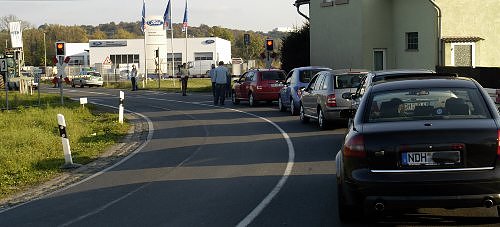 Immer mal wieder... (Foto: WF) Immer mal wieder... (Foto: WF)