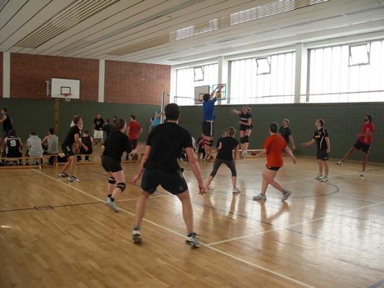 Masters in der Halle (Foto: privat)