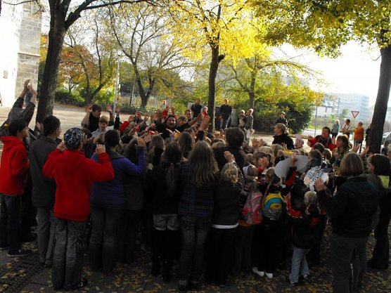 Die Kinder werden dieses Erlebnis nicht so schnell vergessen (Foto: Angelo Glashagel) Die Kinder werden dieses Erlebnis nicht so schnell vergessen (Foto: Angelo Glashagel)