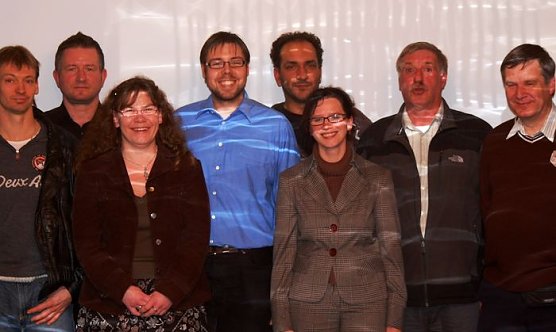 Der neue Vorstand (Foto: nnz)