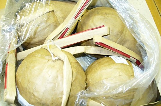 Groß wie Tennisbälle (Foto: Zoll) Groß wie Tennisbälle (Foto: Zoll)