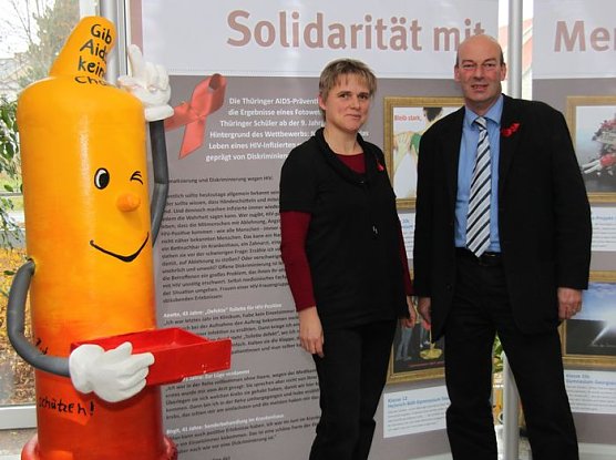 Kampf gegen Aids (Foto: J. Piper)