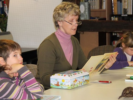 Vorgelesen (Foto: J. Piper)