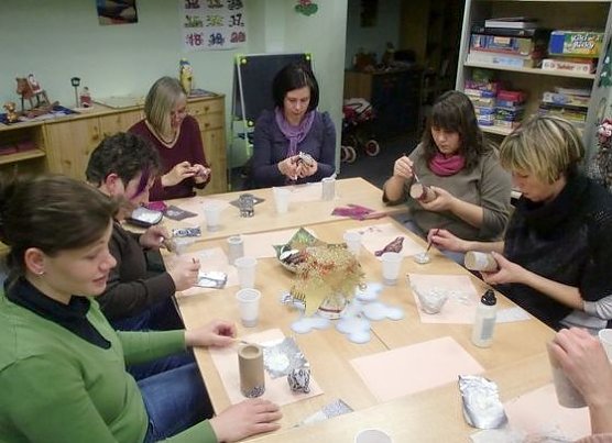 Gemeinsam gebastelt (Foto: privat) Gemeinsam gebastelt (Foto: privat)