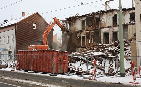 Abriss (Foto: I. Bergmann)