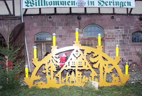 Weihnachtsmarkt in Heringen (Foto: nnz)