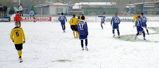 Unentschieden im Schnee (Foto: privat)