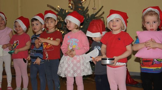 Besuch im Kindergarten (Foto: I. Bergmann)