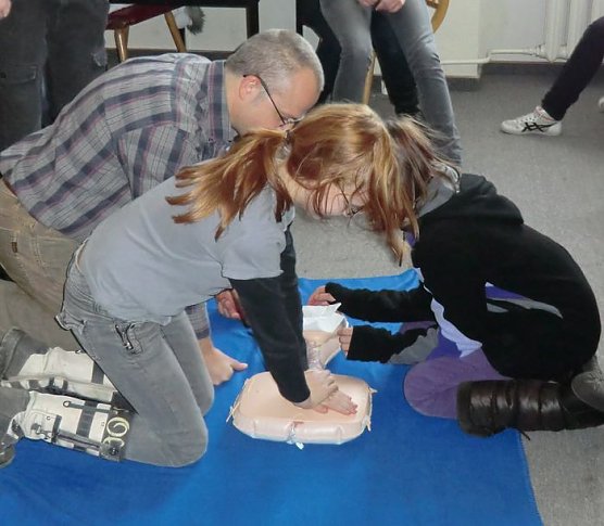 Leben retten (Foto: S. Meyer) Leben retten (Foto: S. Meyer)