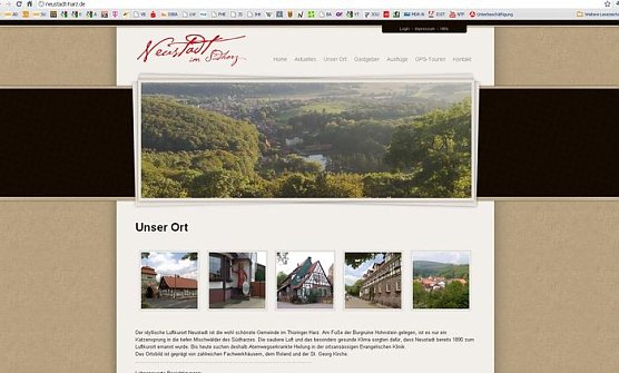 Startseite (Foto: nnz)