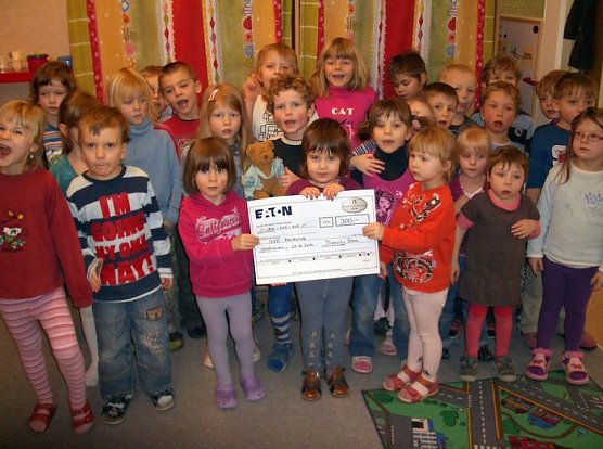 Scheck von Eaton (Foto: privat)