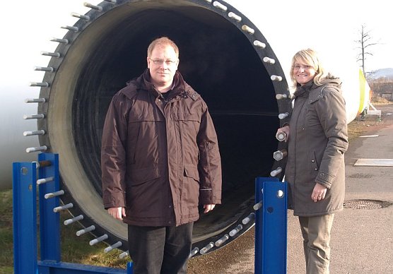 Zaremba mit Assistentin (Foto: nnz)