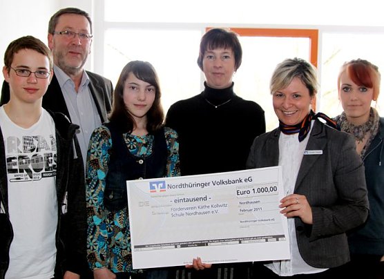 &Uuml;bergeben (Foto: privat)