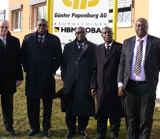 Besuch bei der Nobas (Foto: HBM Nobas)