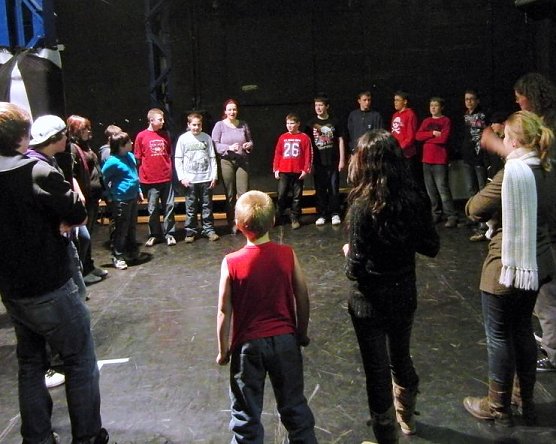 Erste Probe (Foto: I. K&uuml;hn)