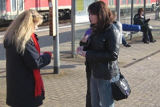 Streik der Lokf&uuml;hrer (Foto: privat)