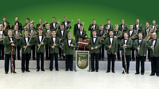 Musizierende Polizisten (Foto: Polizei)