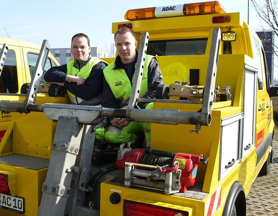 Moderne gelbe Engel (Foto: AHP)