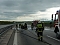 Brand auf der Autobahn