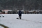 Fußball im Schnee Fußball im Schnee