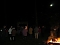 Mit Fackeln unterwegs