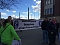 In Kiel demonstriert